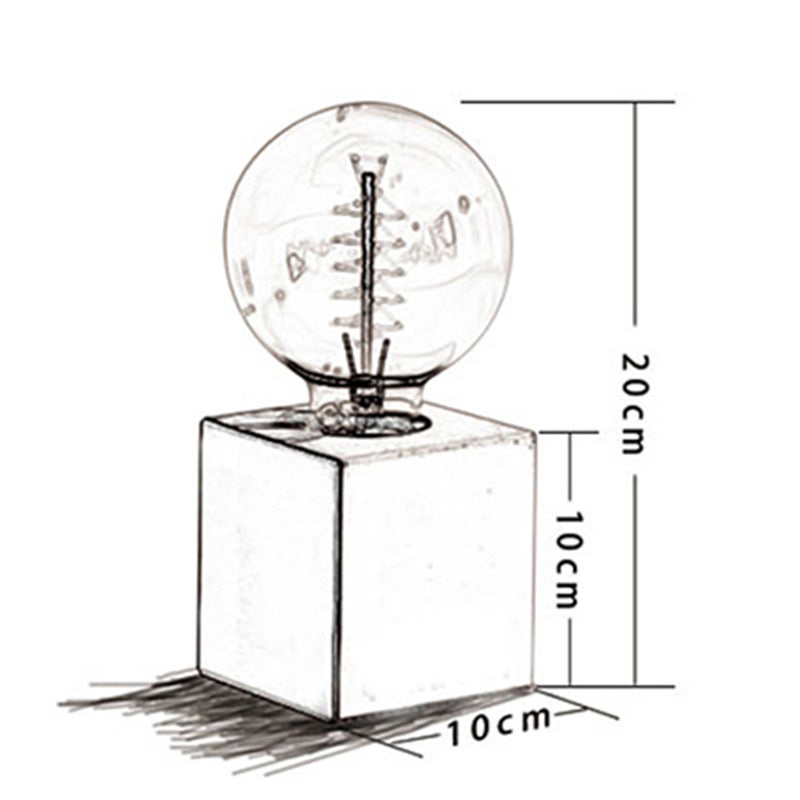 Molde de silicona para pantalla de lámpara, decoración de estilo nórdico para el hogar