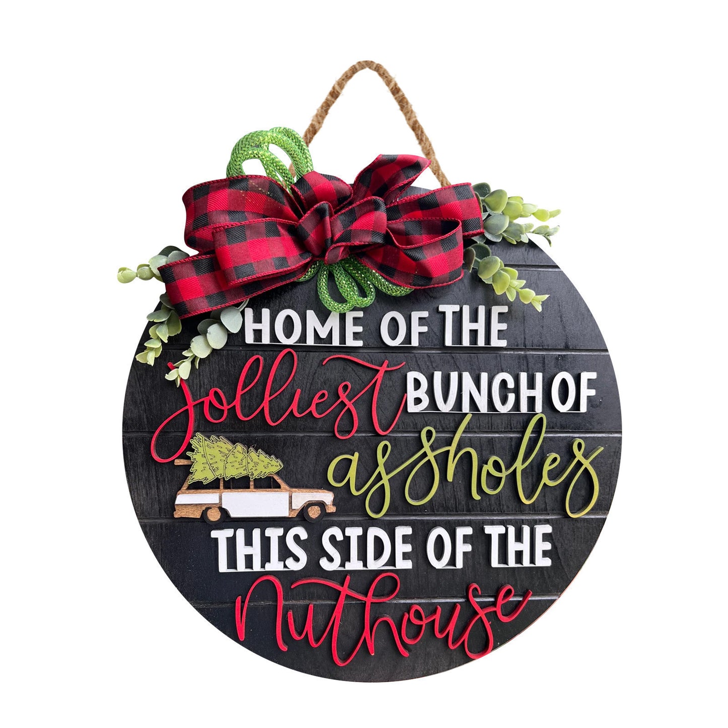 Front Door Sign Christmas Decorations Garland Party Supplies Crafts Door Listing