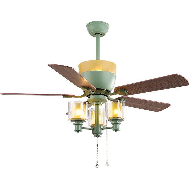 American Style Home Dining Room Fan Lamp