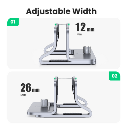 Plateau de table suspendu à base haute pour placer le dissipateur de chaleur