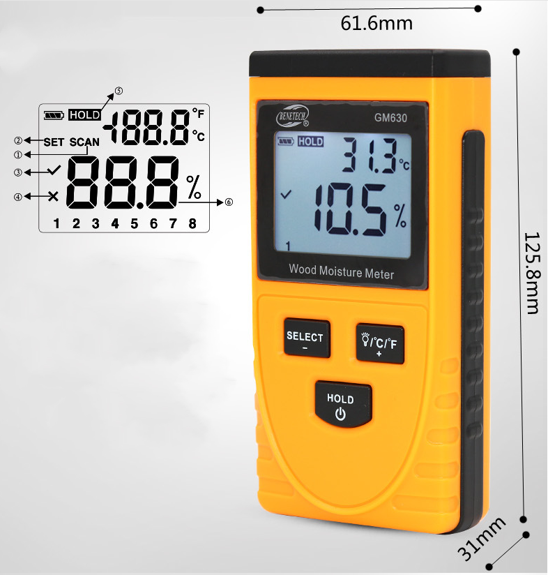 Wood Moisture Meter