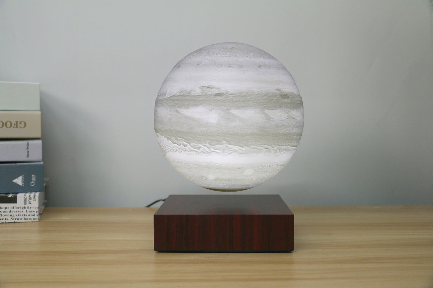 Levitating Earth Jupiter Lamp Magnetic Floating LED Night Light