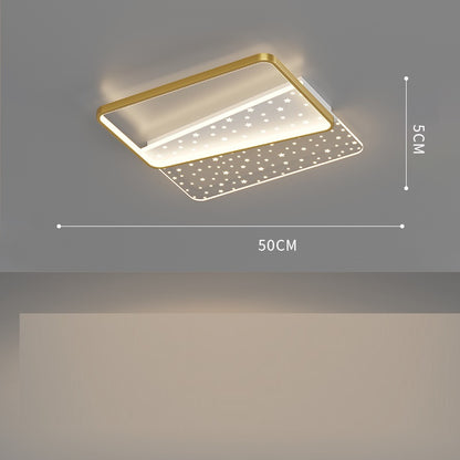 Nuevo Lámpara de sala de estar Mantianxing con diseño geométrico creativo