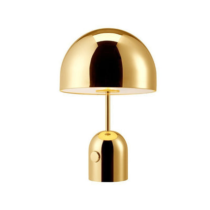 Mushroom Living Room Bedroom Bedside Rose Gold Exhibition Hall Lamp