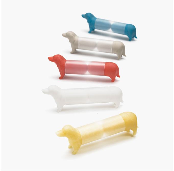 Mimi pet cute dachshund silicone sound insulation earplug