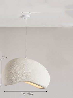 Cloud Chandelier With Micro Cement Cream French Bar Island Restaurant