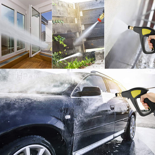 Quick Connector Pressure Washer Gun Bottle Lance Cannon Car Wash Snow Foam.