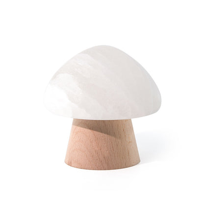 Lampe de nuit créative en minerai de champignon