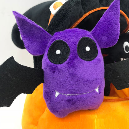 Sombrero de Halloween Almohada de calabaza Juguete de peluche