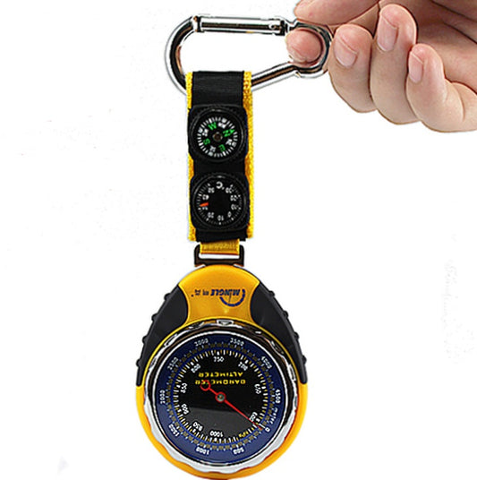 Outdoor travel multi-function pointer altimeter barometer altitude table BKT381 portable mountaineering