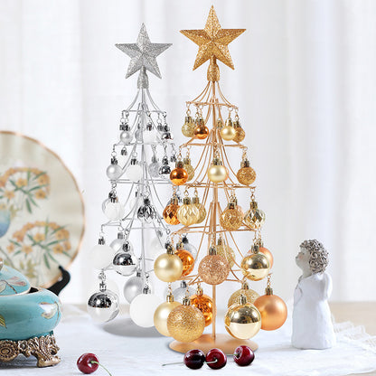 Christmas Fashion Simple Iron Desktop Decorations