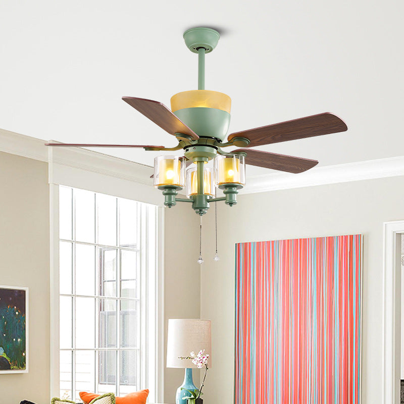 American Style Home Dining Room Fan Lamp