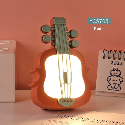 Lámpara de escritorio de aprendizaje con protección ocular para violín y carga USB