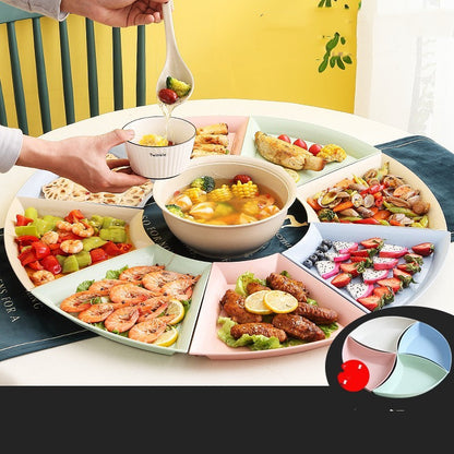 Internet Celebrity Platter Tableware Combination Suit