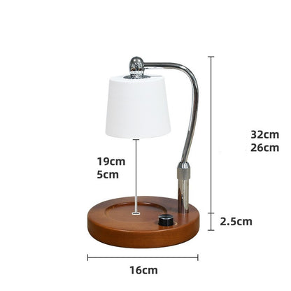 Bedside lighting aid sleep wax melting table lamp