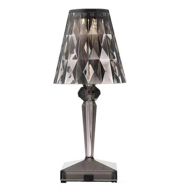 Diamond Crystal Rechargeable Decorative Table Lamp