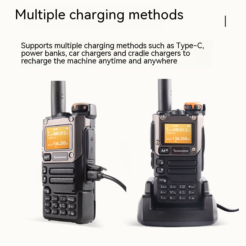 Handheld Radio Equipment Single Key Pair Frequency Aviation Receiving Upgraded Version