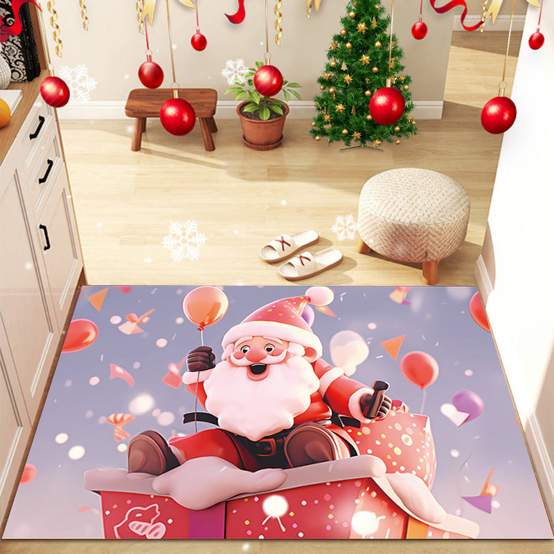 Christmas Home Decorative Bay Window Bedside Carpet