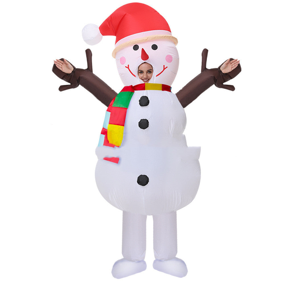 Adult Christmas Inflatable Clothes Halloween Inflatable Suit