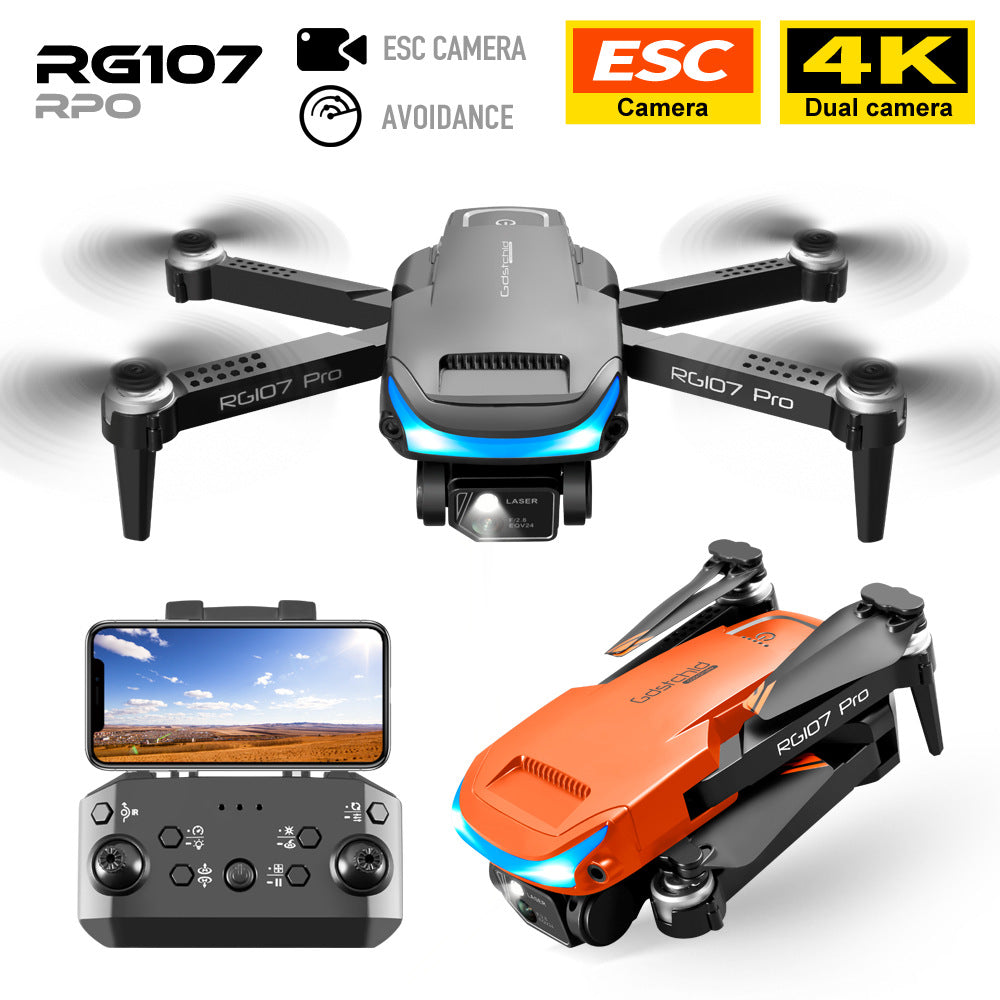 Posicionamiento de flujo óptico de cámara dual UAV HD 4K para evitar obstáculos