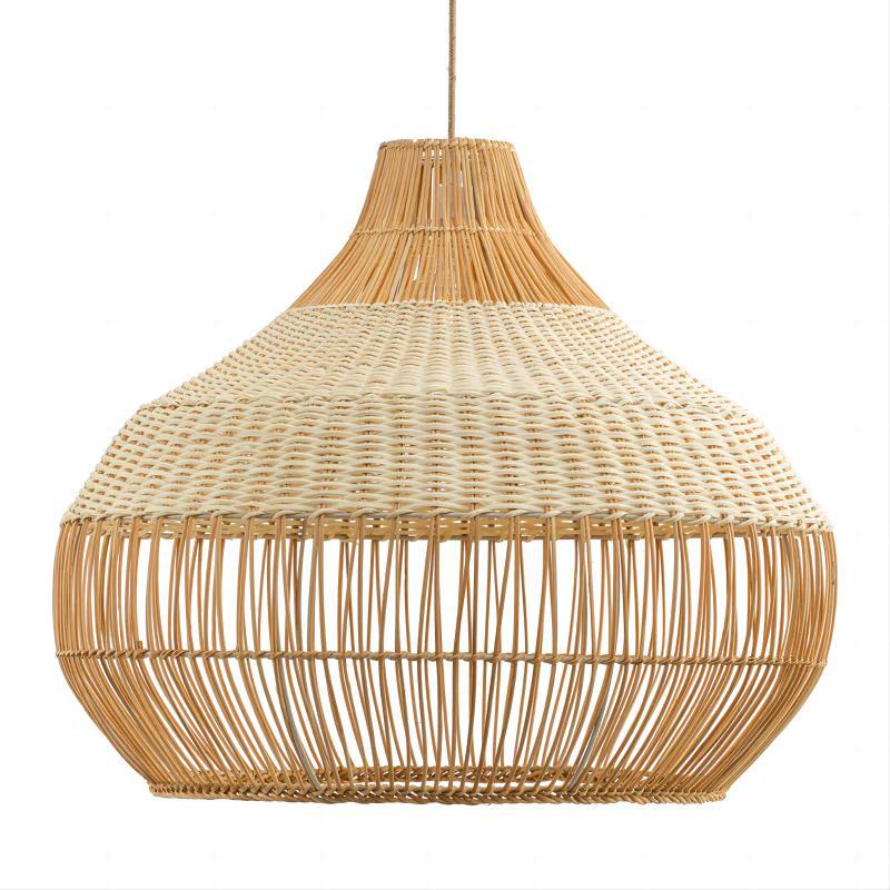 Japanese Lighting Creative Rattan Art Rattan Woven Lampshade Bedroom Restaurant