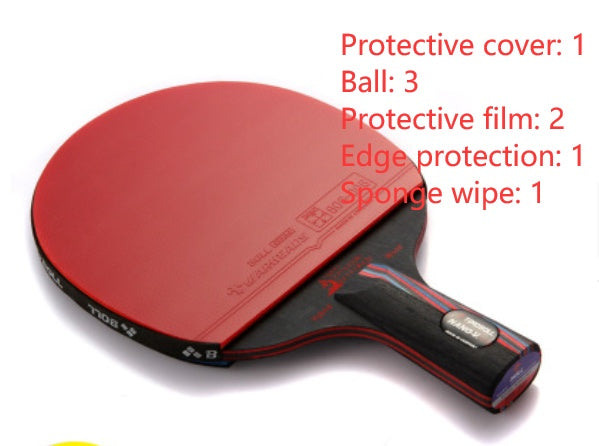 Pendulum horizontal table tennis racket