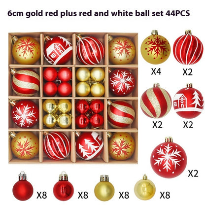 Christmas Decoration 6cm Electroplating Plastic Ball