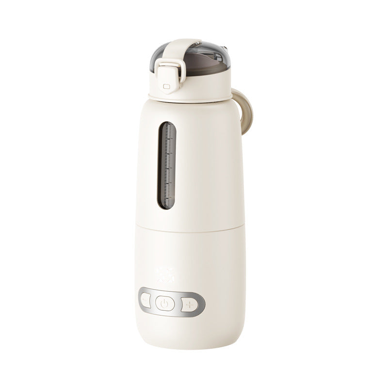 Thermostatic Cup Wireless Portable Milk Mixer USB Fast Charging And Insulation