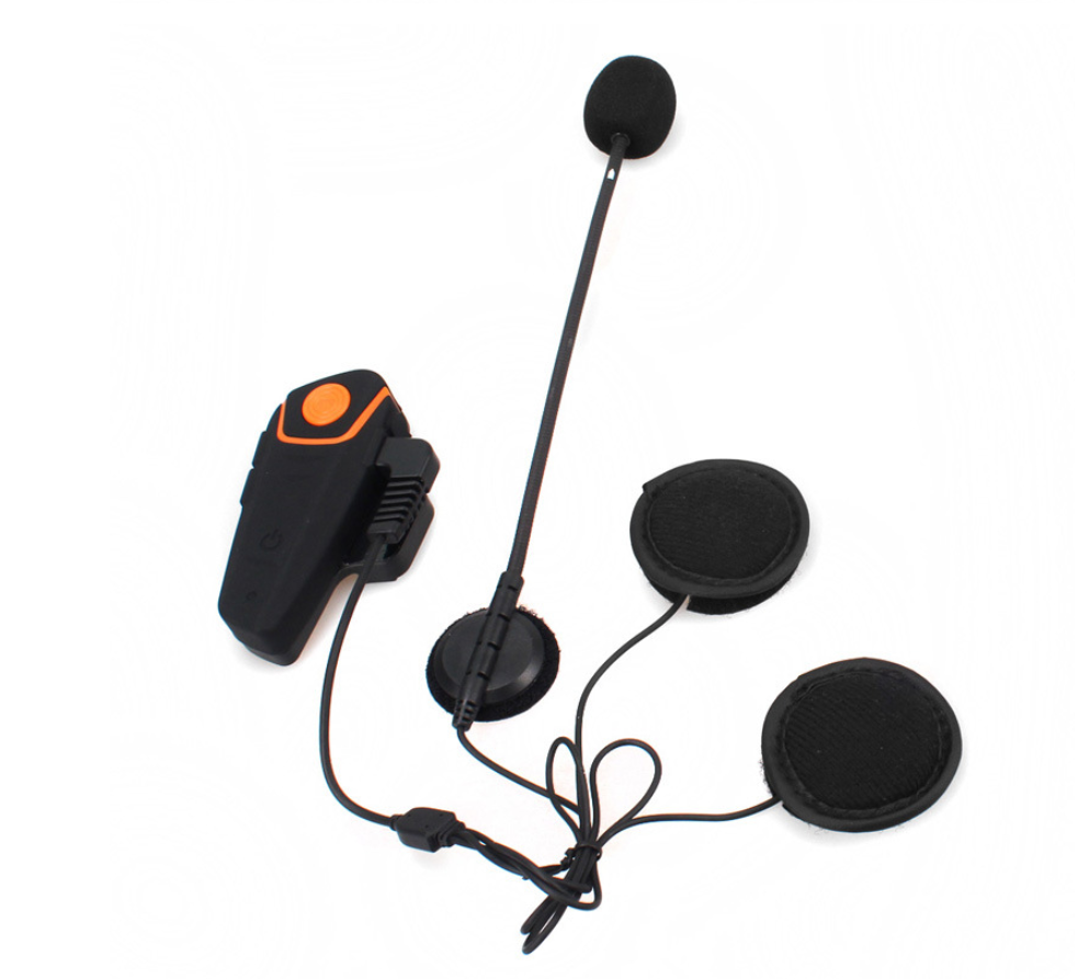 BT-S2 walkie-talkie 1000m Bluetooth motocicleta walkie-talkie Bluetooth inalámbrico casco de motocicleta walkie-talkie