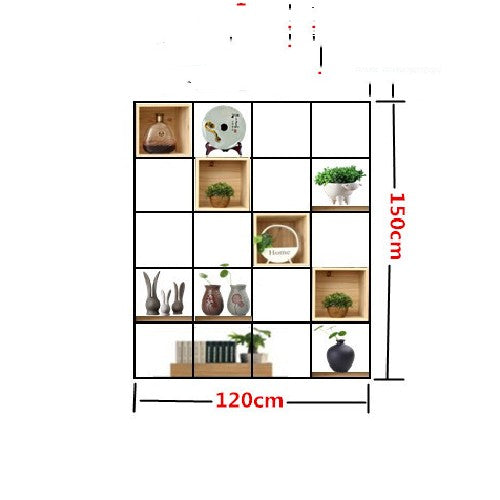 Estante de esquina para restaurante, estantería moderna y sencilla para sala de estar