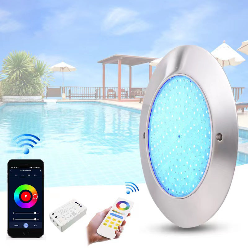 Luz de piscina Led ultrafina de acero inoxidable para paisaje al aire libre