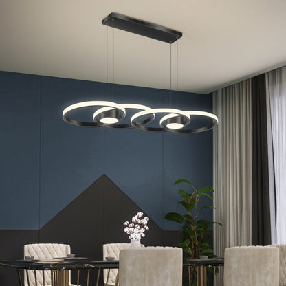 LED circulaire moderne simple de ménage pour les lumières pendantes de restaurant