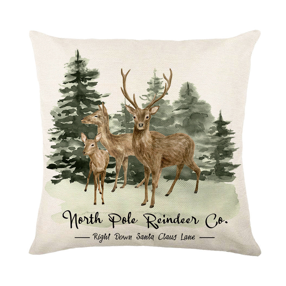 Christmas Combination Pillow Cover Home