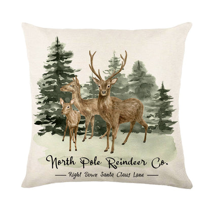 Christmas Combination Pillow Cover Home