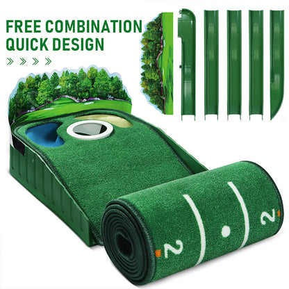 Indoor Golf Putter Practice Blanket