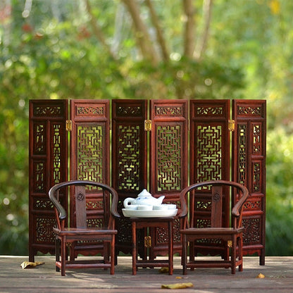 Red Rosewood Miniature Furniture Model