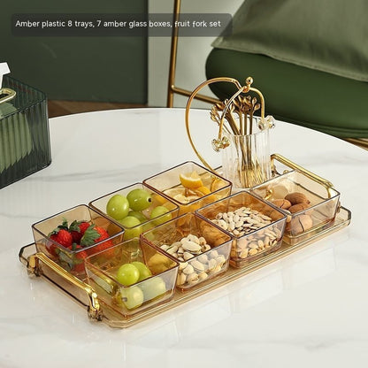 Fruit Plate Living Room Coffee Table Household Storage Box