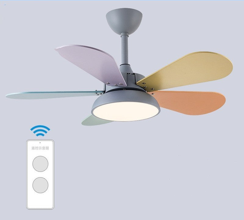 Modern Household Inverter Fan Living Room Lamp