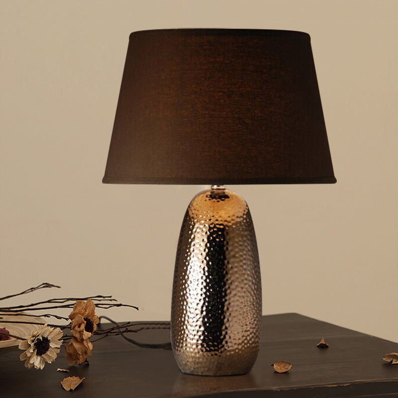 Metal Glazed Ceramic Table Lamp