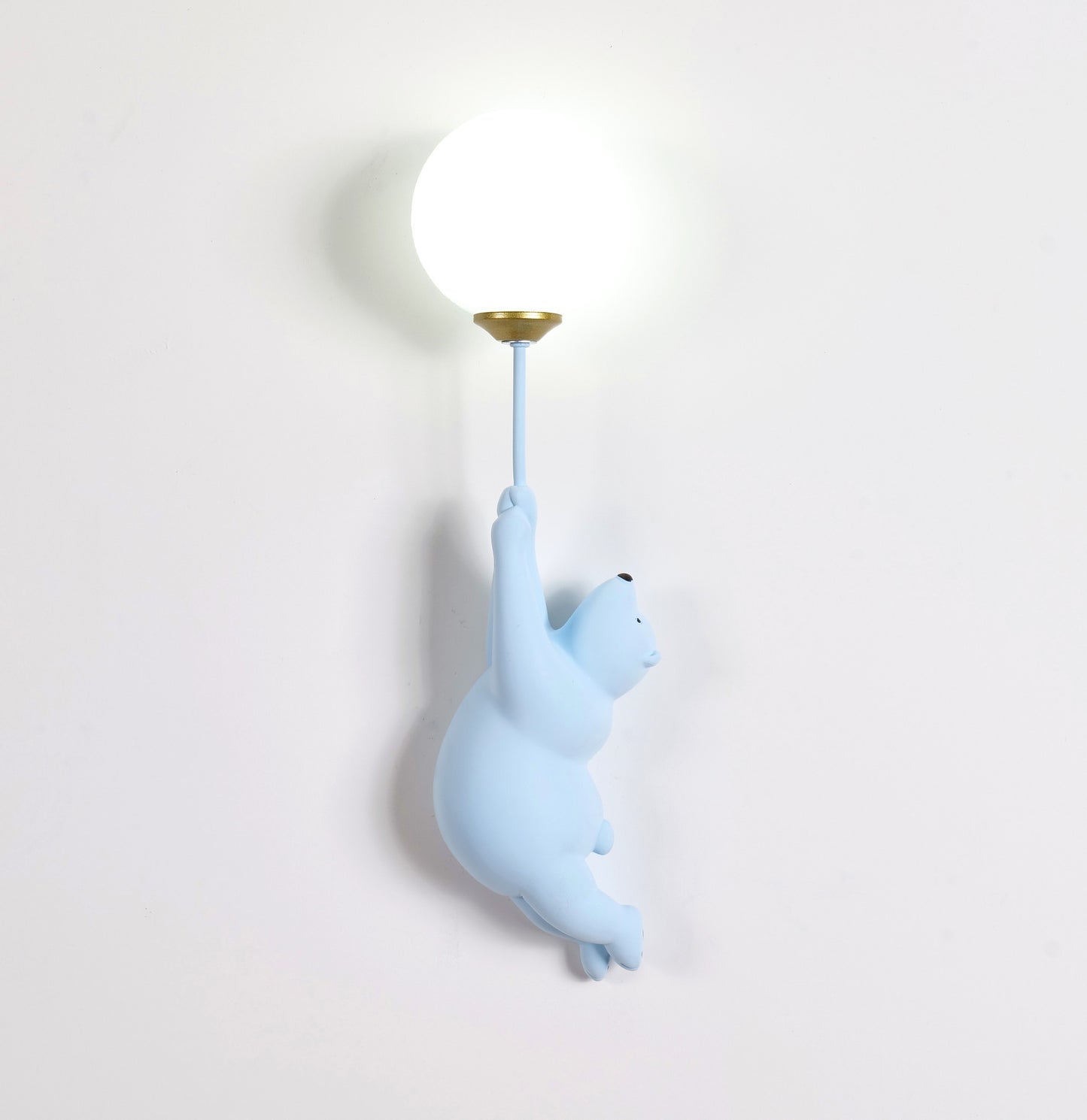 Modern Simple Bear Pendant Background Wall Lamps