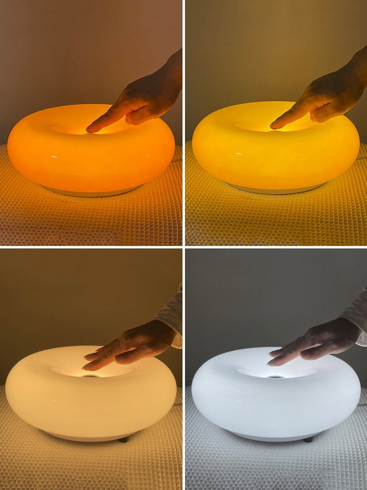 Lampe d'ambiance Donut pour chambre à coucher