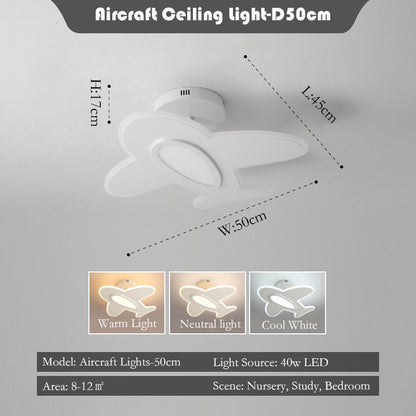 Luz LED para dormitorio simple y creativa