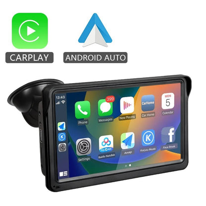 Pantalla del coche Soporte multimedia de 7 pulgadas Carplay inalámbrico