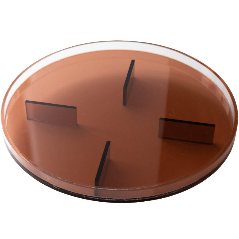 Simple Acrylic Color Round Tray Ins Home Living Room Coffee Table Water Cup Tray