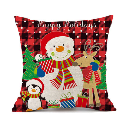 Christmas Combination Pillow Cover Home