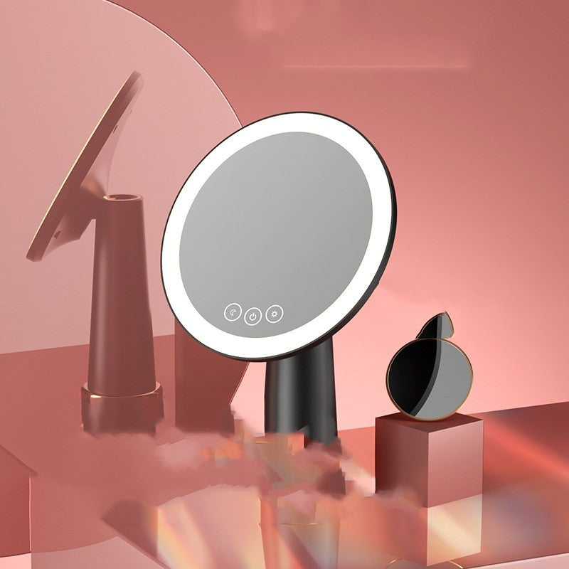 Intelligent Voice Makeup Mirror Table Type Desktop Mirror With Led Lights