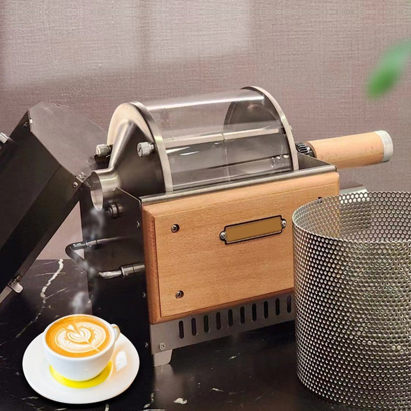 Automatic And Manual Coffee Roaster For Household Use