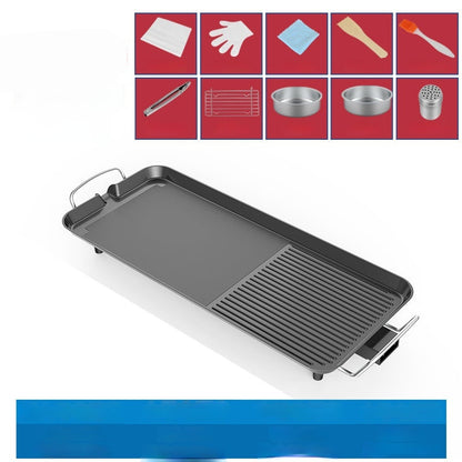 Smoke-free Non-stick Electric Baking Pan Household Multi-function Electric Barbecue