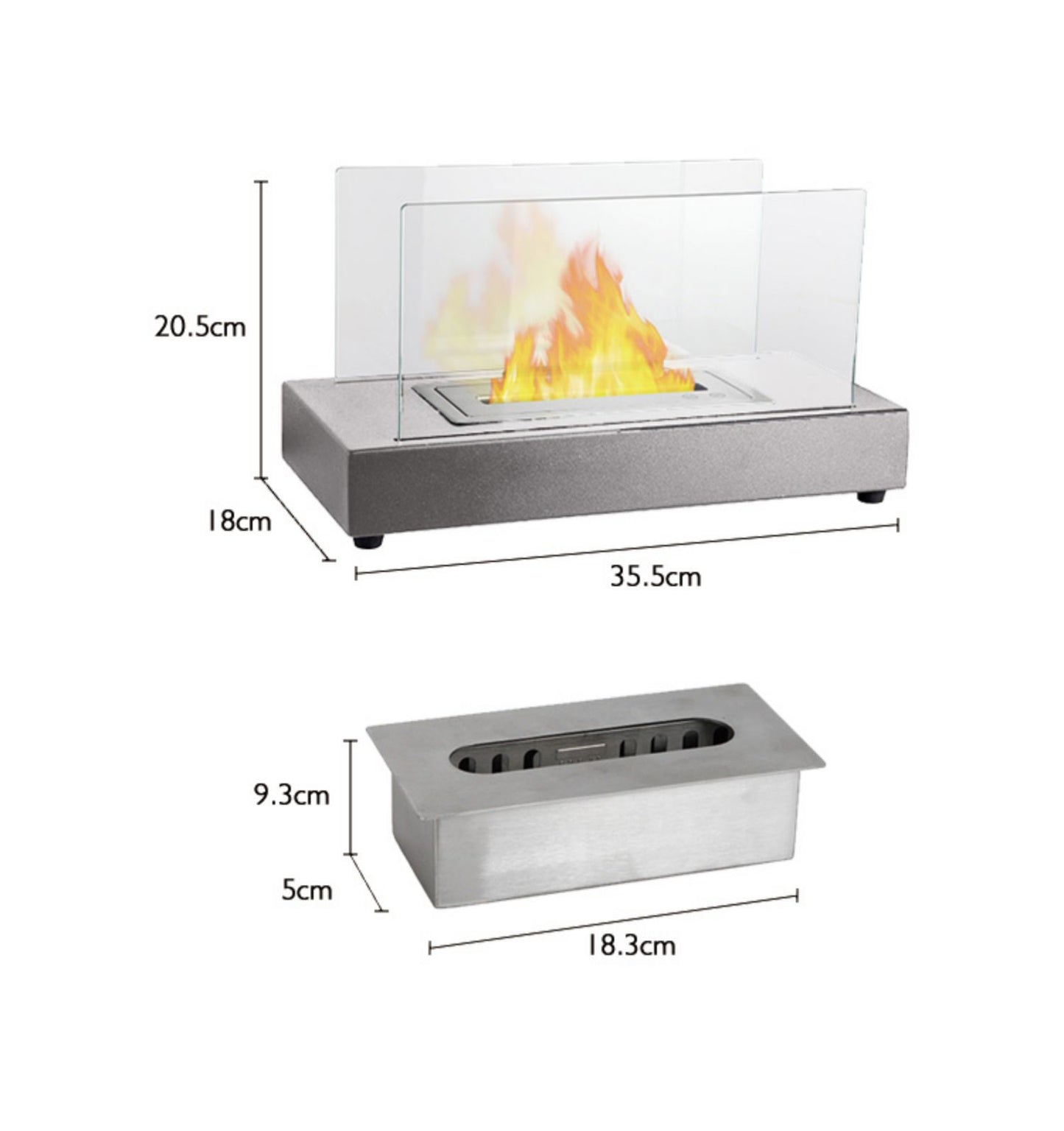 European Custom Alcohol Fireplace For Real Household Use