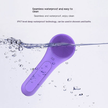 Hot Compress Silicone Sound Wave Cleansing Instrument